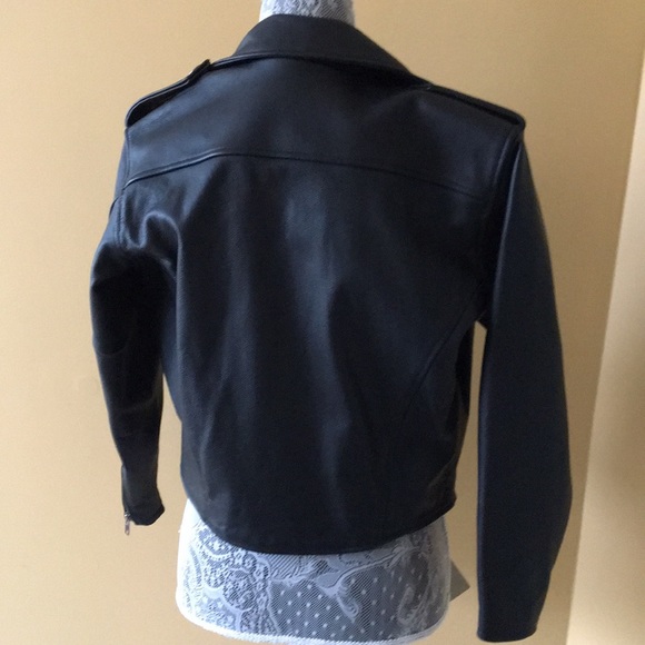 NWT Harley Davidson Kids Black Leather Jacket - Picture 3 of 7